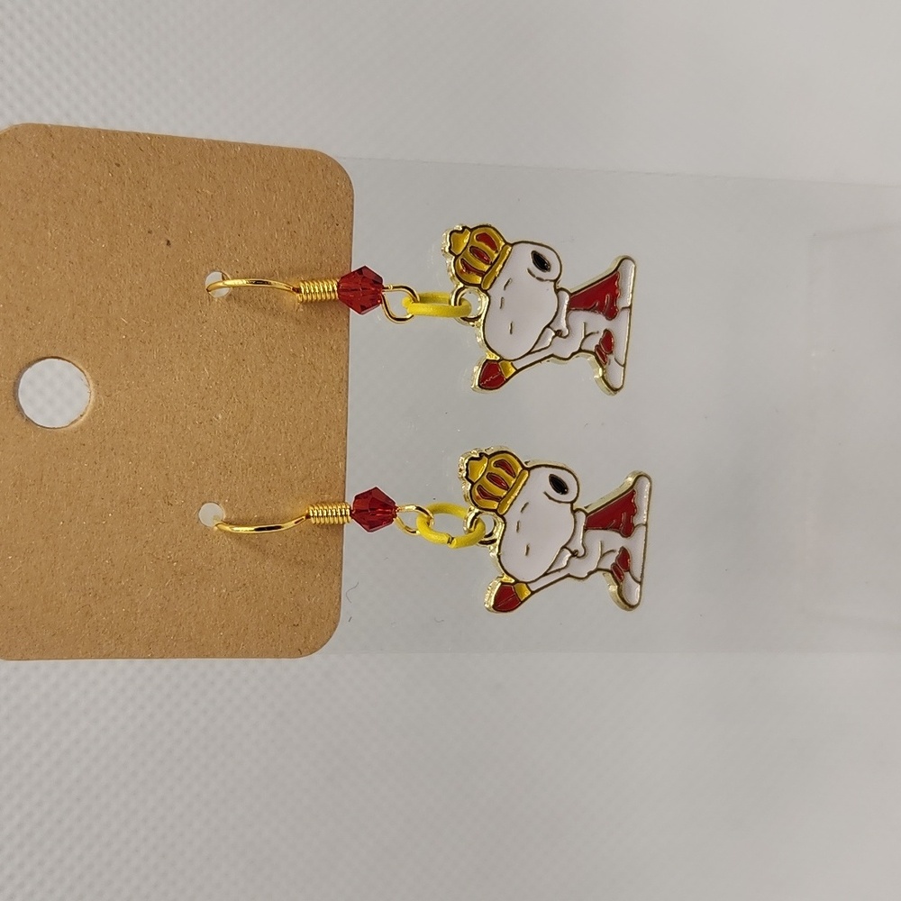 King Snoopy Earrings